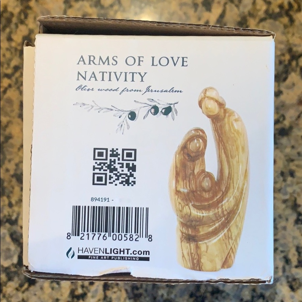 Olive wood from Jerusalem Nativity